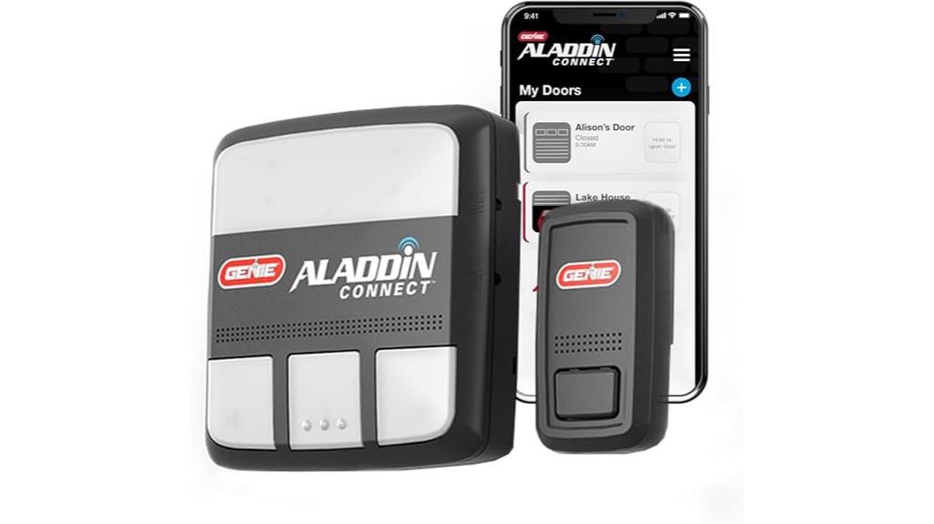smartphone garage door opener