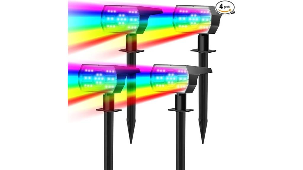 solar color changing lights