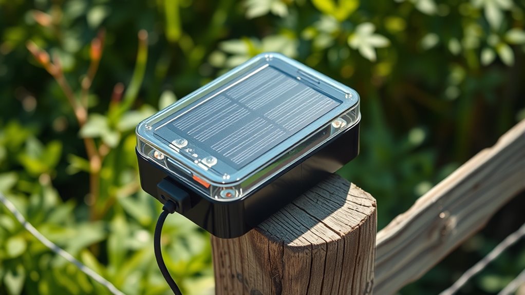 solar fence charger features
