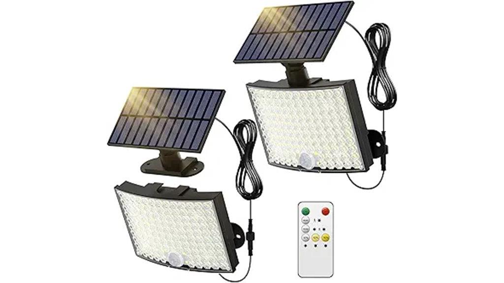 solar flood light pack