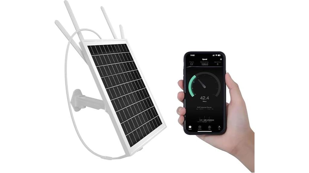 solar lte wifi router