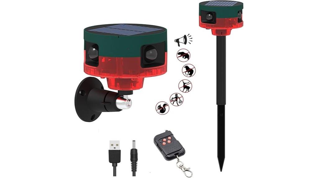 solar motion alarm with sounds