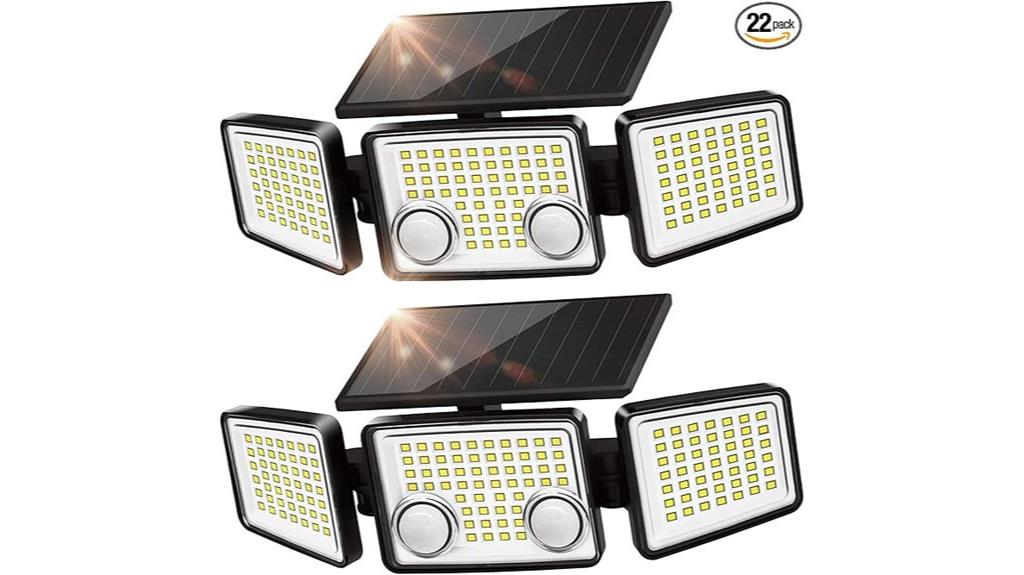 solar outdoor light set
