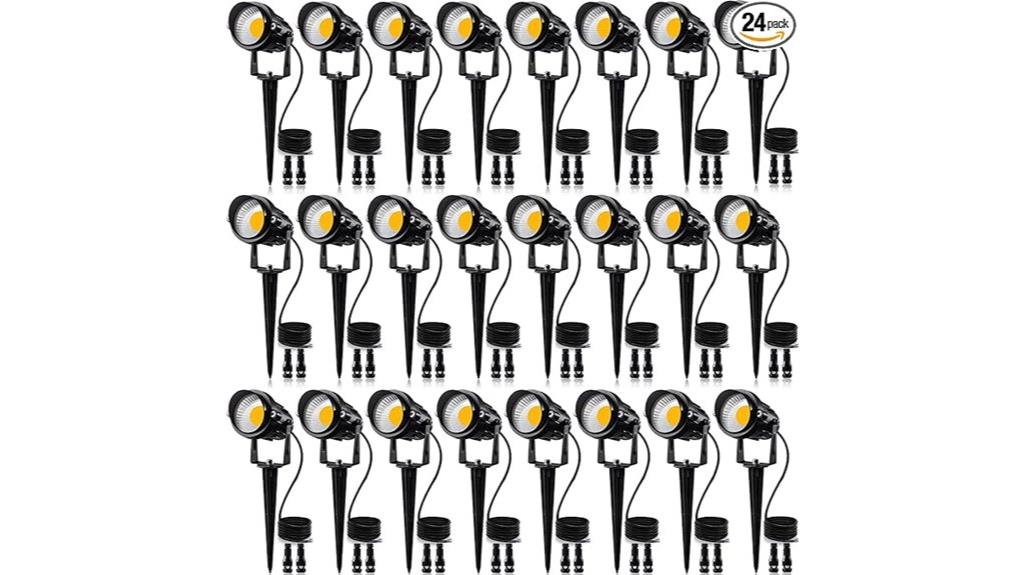 solar powered garden lighting
