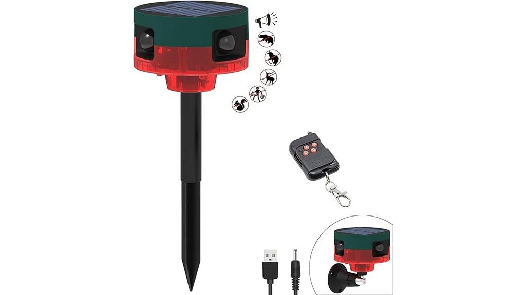 solar powered outdoor alarm