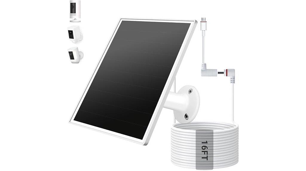 solar powered outdoor camera