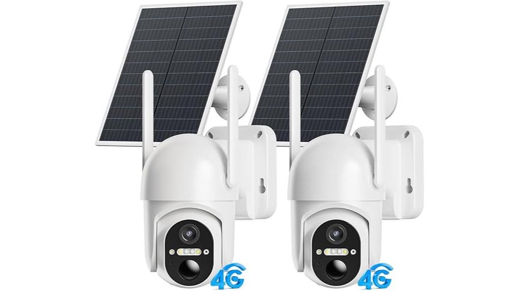 solar powered outdoor security