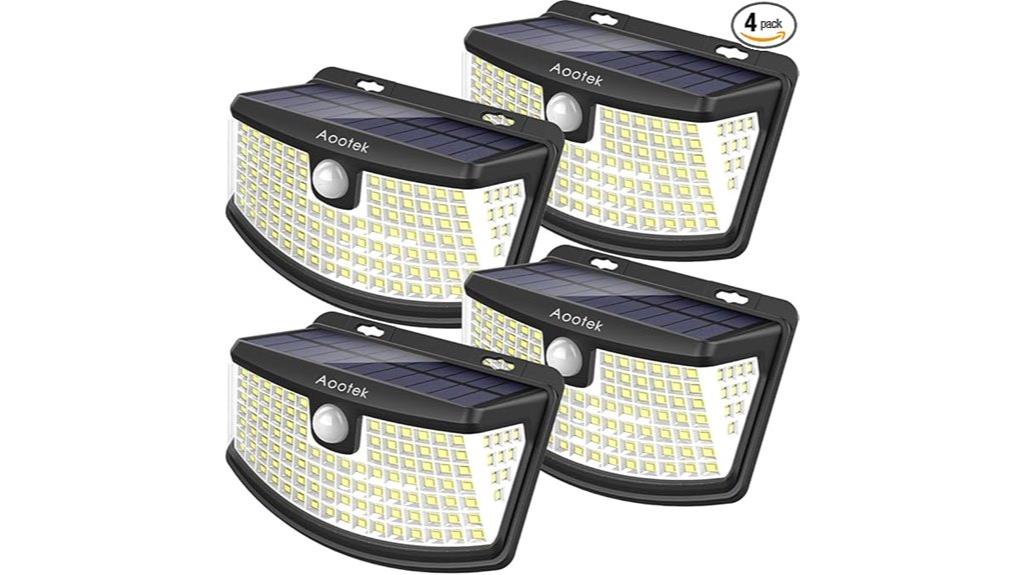 solar powered outdoor security lights