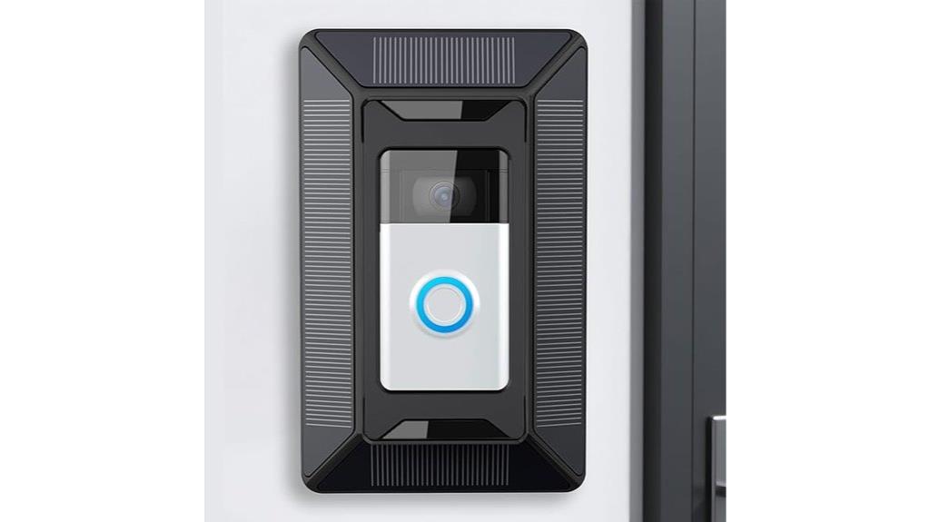 solar powered ring doorbell charger