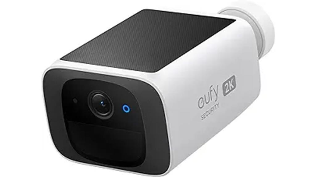 solar powered security camera