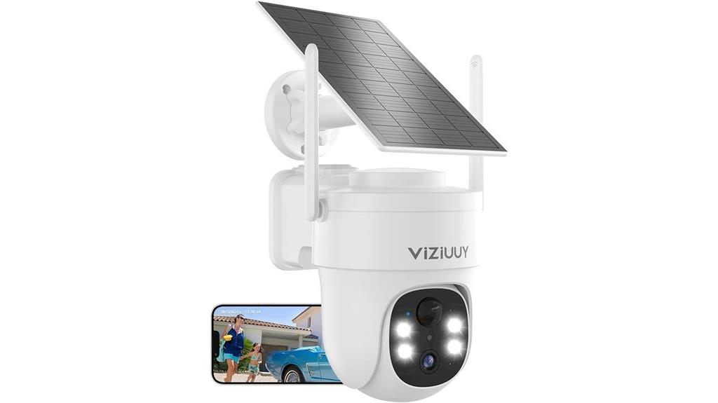 solar wifi security camera
