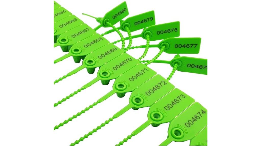 tamper proof shipping seals