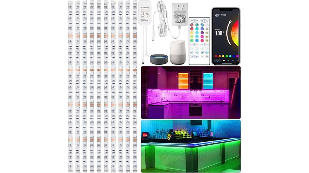 ten piece rgb lighting kit