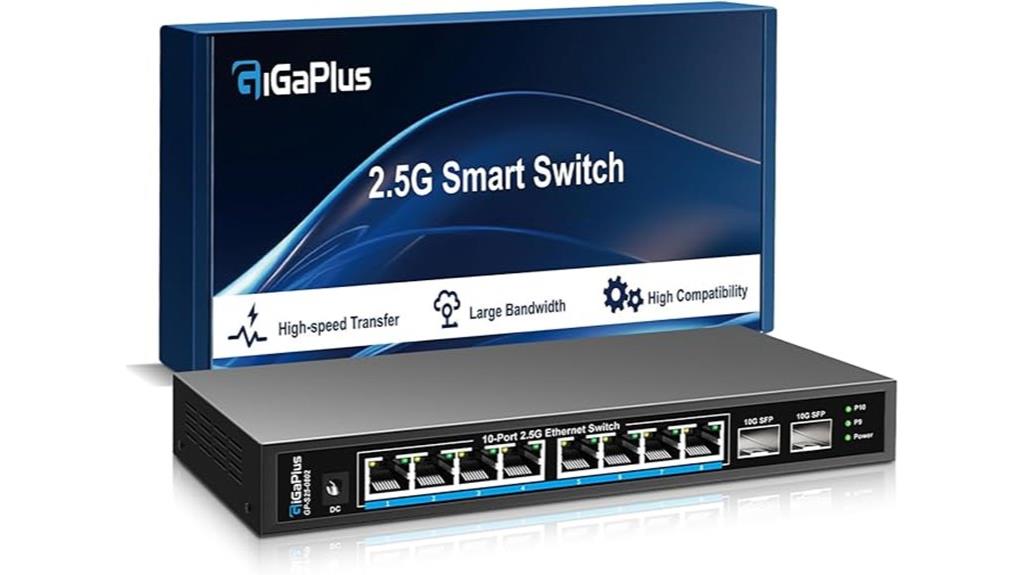 ten port 2 5g switch