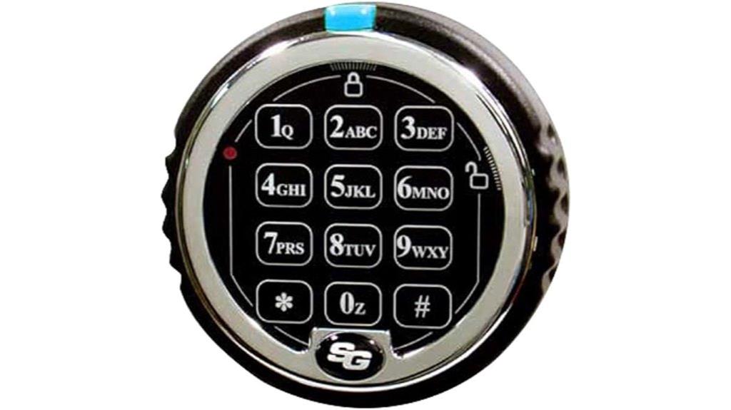 titan electronic safe lock