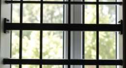 top adjustable window security bars