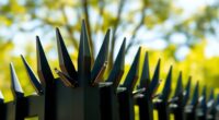 top fence security spikes