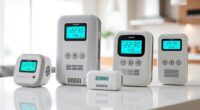 top home radon detectors