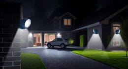 top led security floodlights