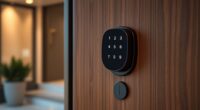 top matte black smart locks