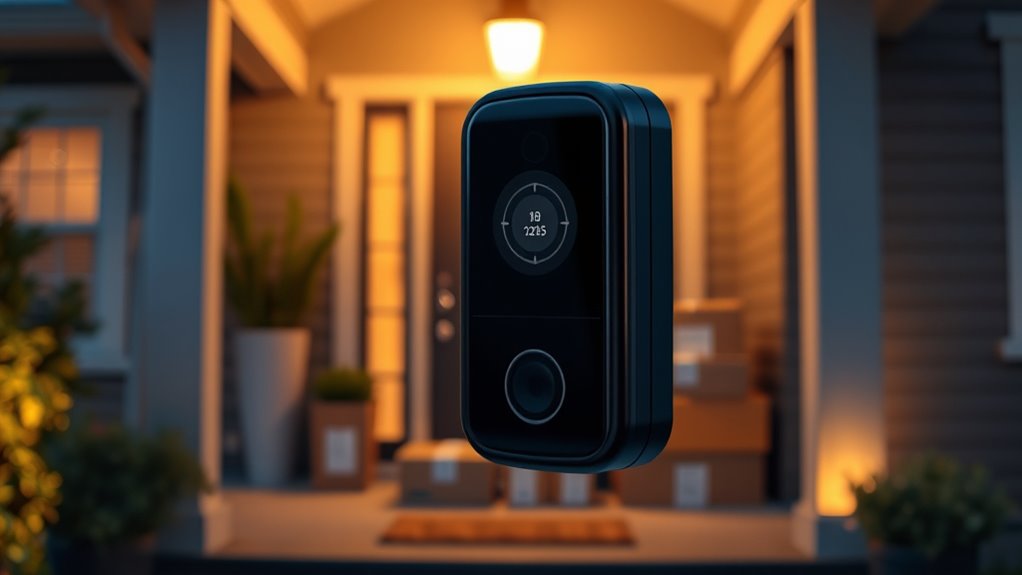 top package detecting doorbell cameras