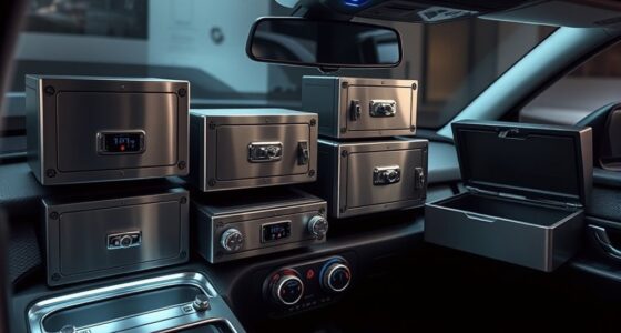 top vehicle console lockboxes