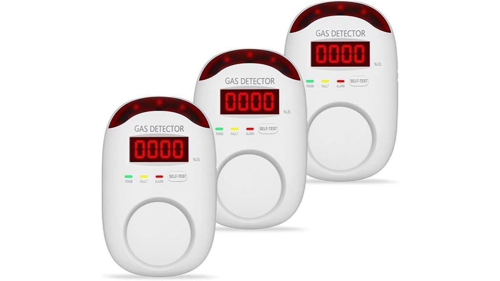 triple pack gas detectors