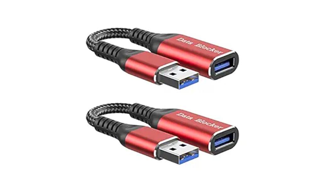 two charge only adapters