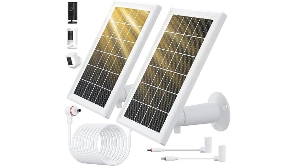 two pack solar panels