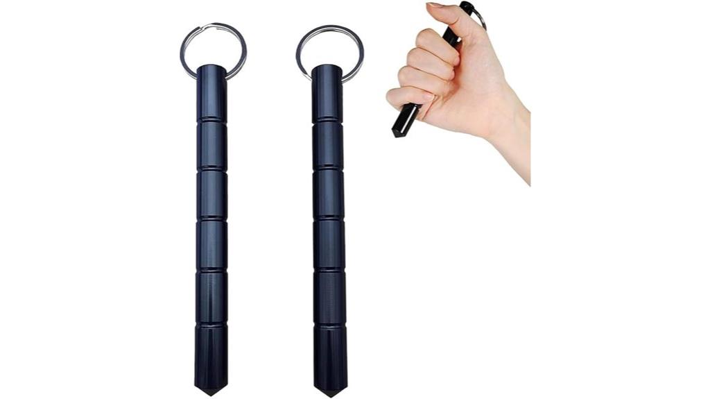 two self defense keychains