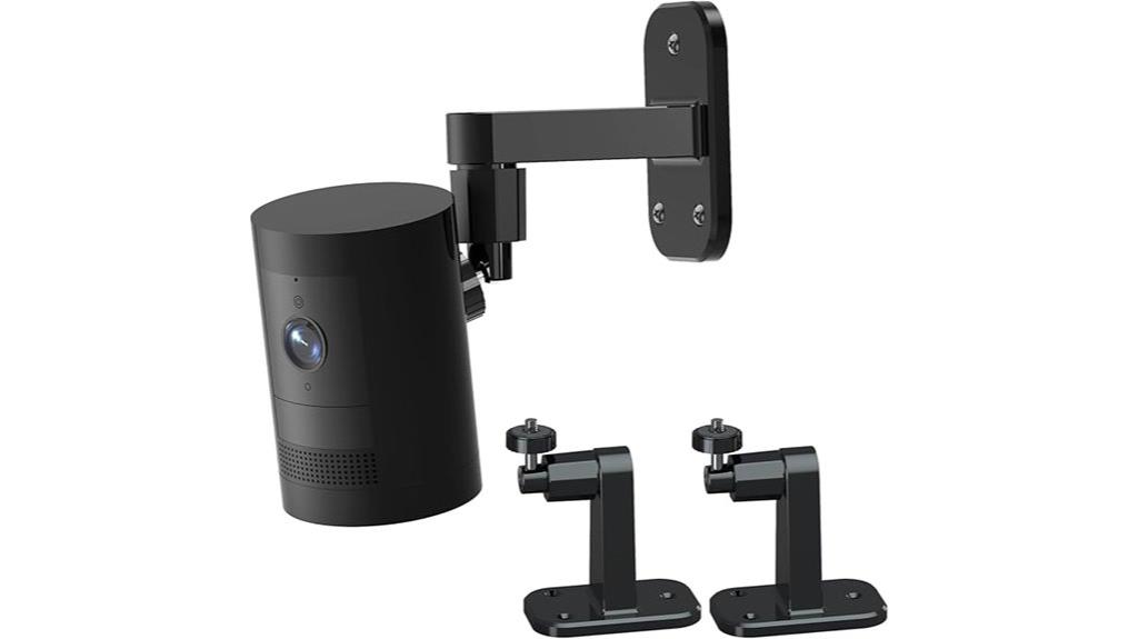 two wall mounts