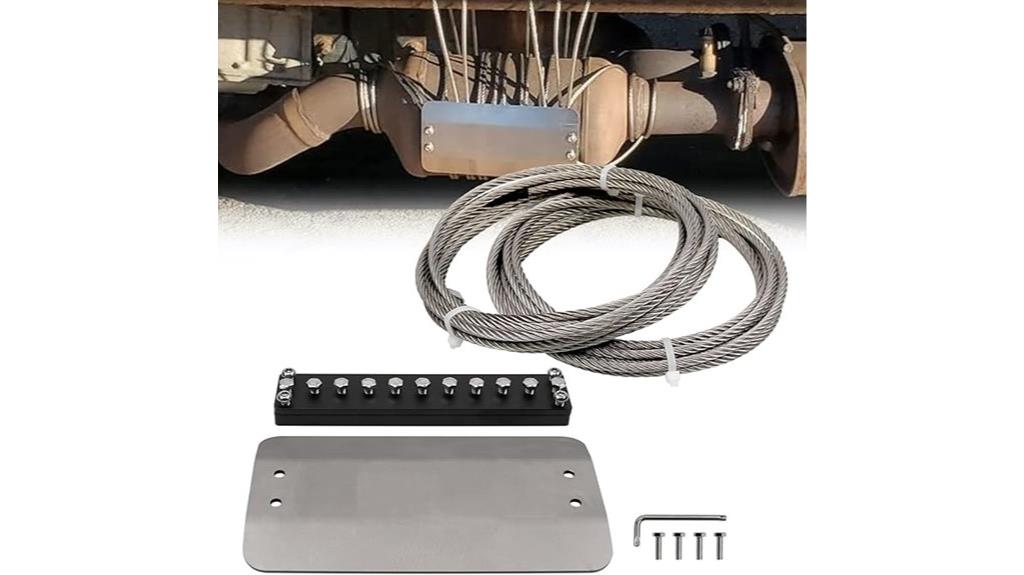 universal catalytic converter shield