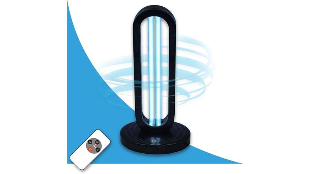 uv tower sanitizer with remote