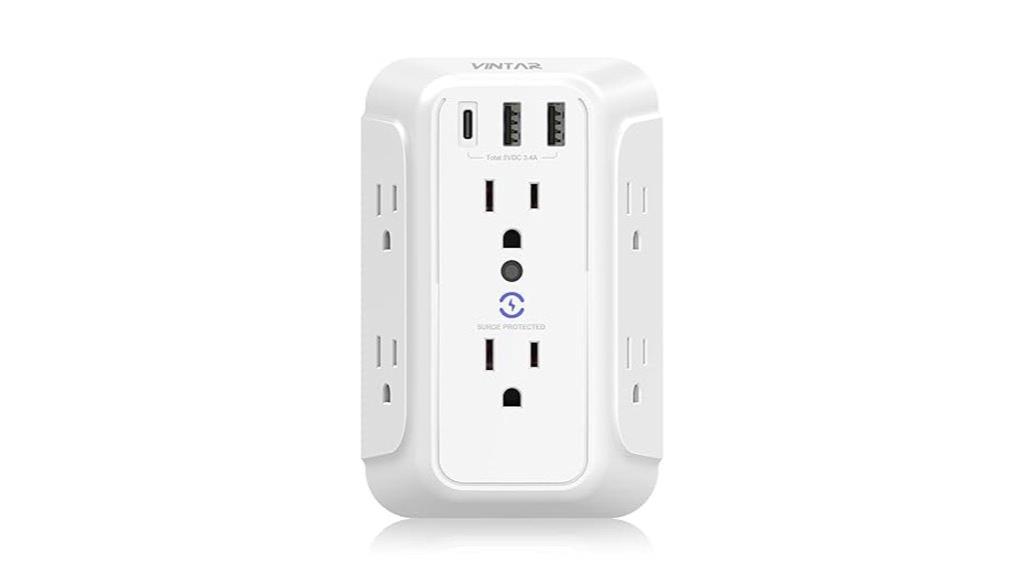 wall outlet with usb