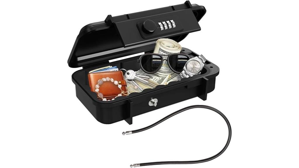 waterproof 4 digit lockbox