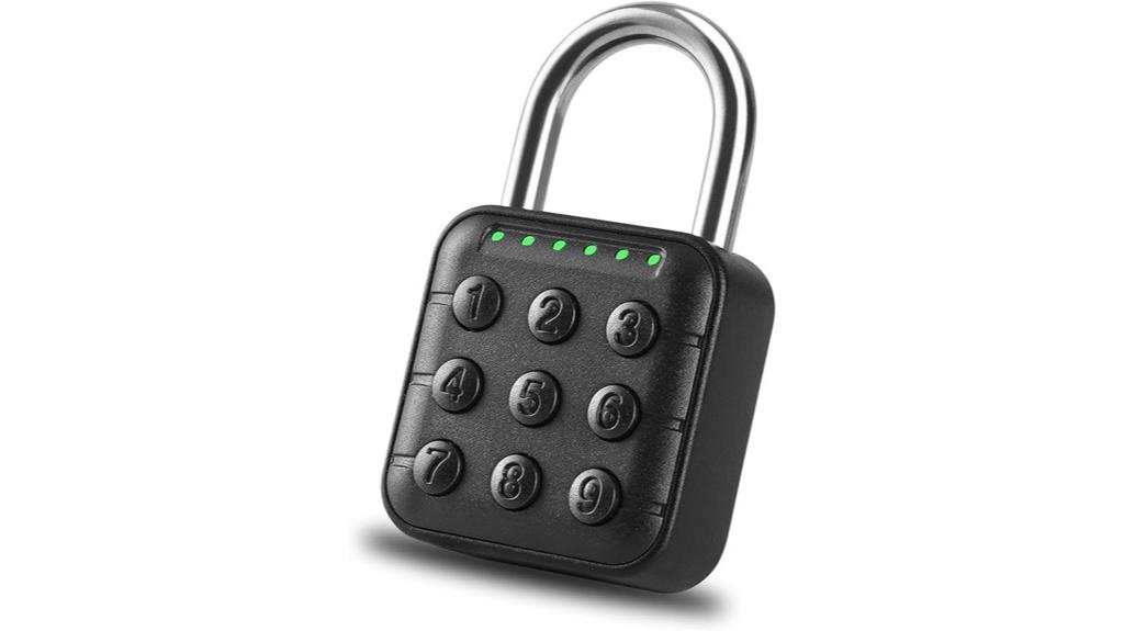 waterproof 6 digit lock