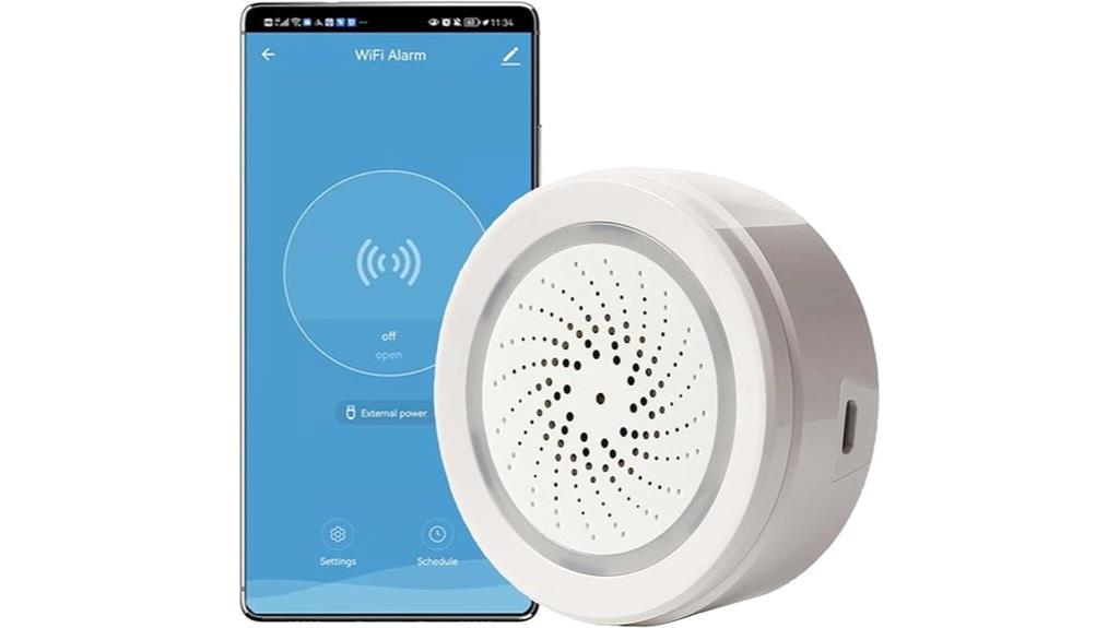wi fi app controlled siren