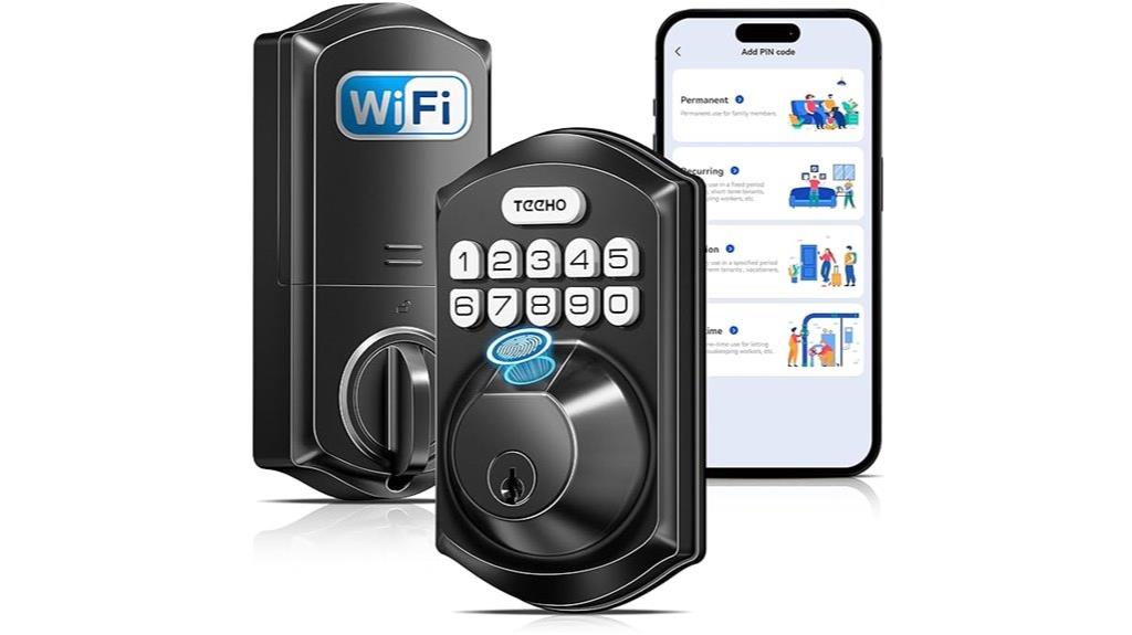 wi fi fingerprint smart lock