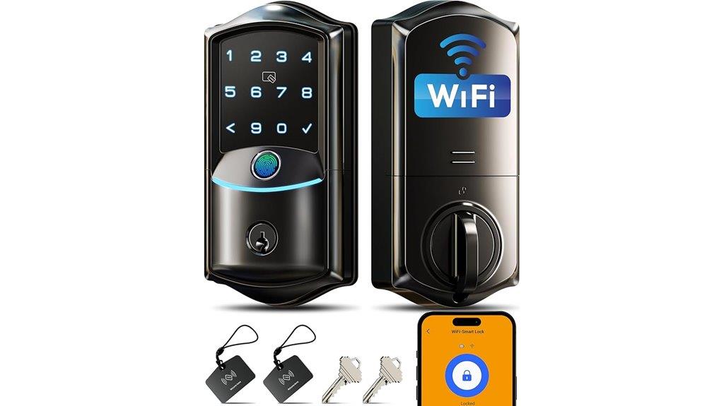 wi fi fingerprint smart lock