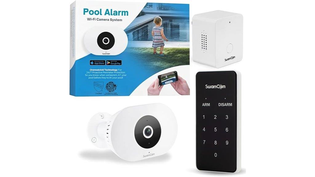 wi fi pool alarm camera
