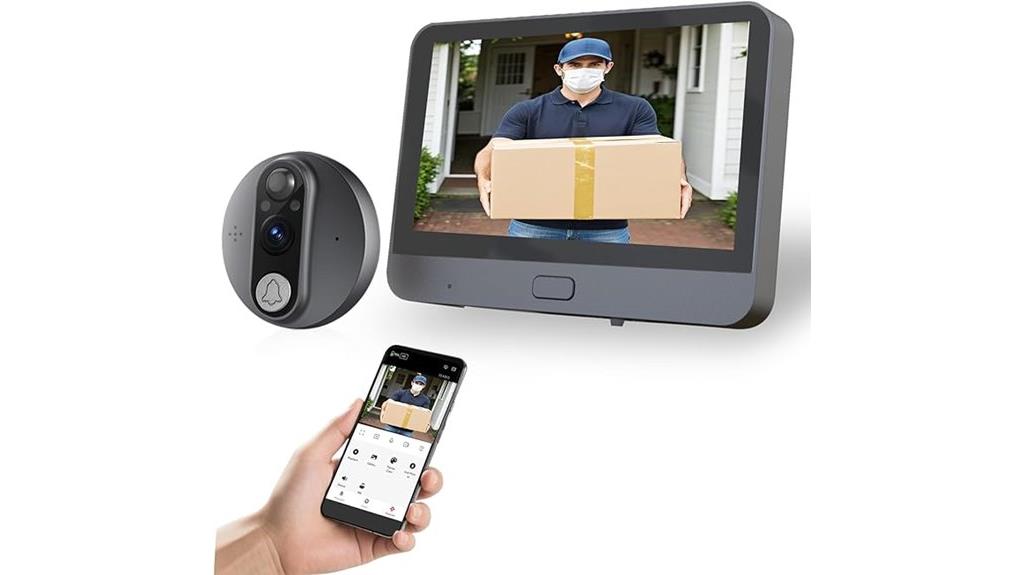 wifi doorbell with lcd