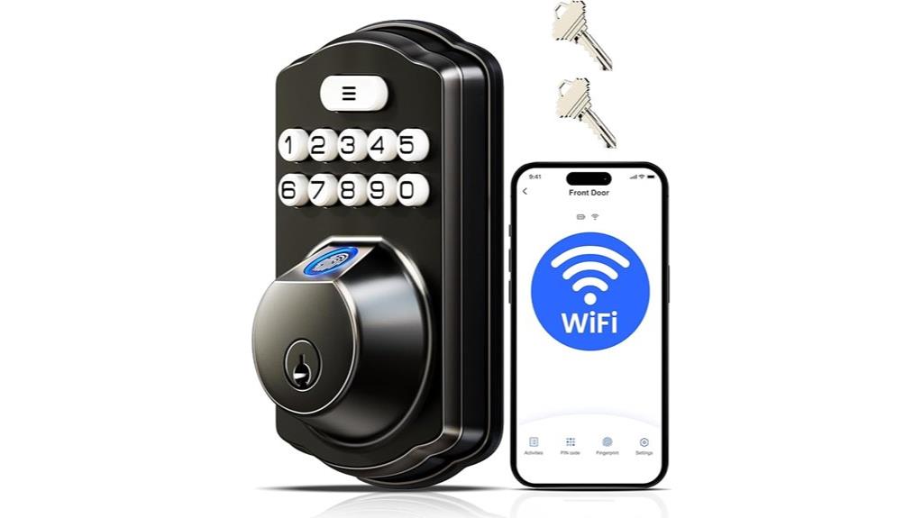 wifi fingerprint smart lock