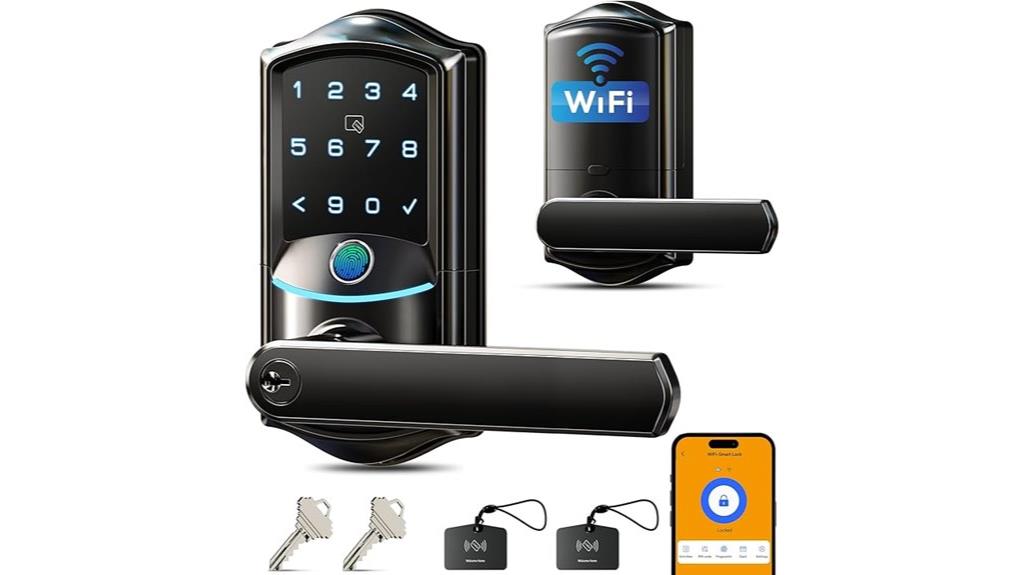 wifi smart lock control