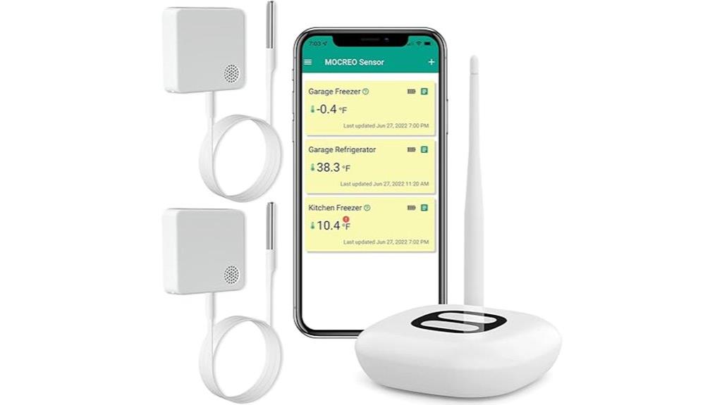 wifi temperature alarm system