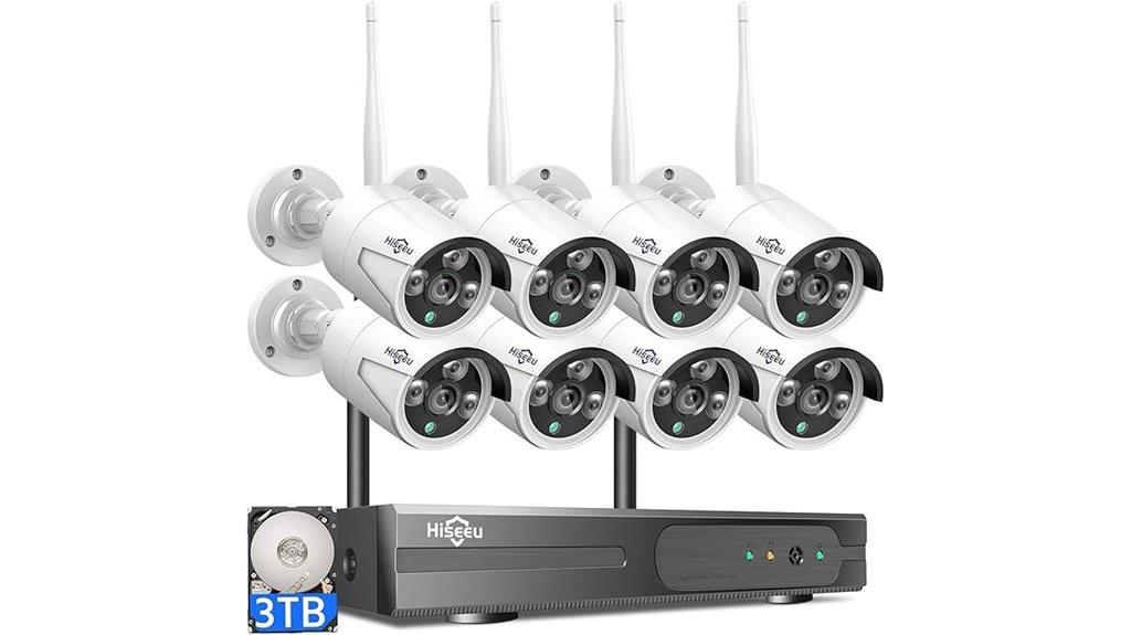 wireless 4k security system