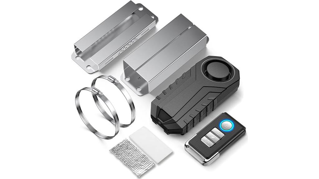 wireless alarm with remote