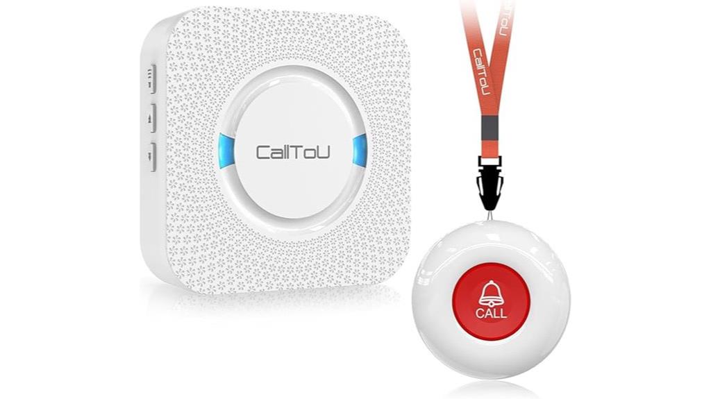 wireless caregiver emergency system