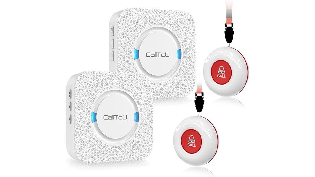 wireless caregiver emergency system