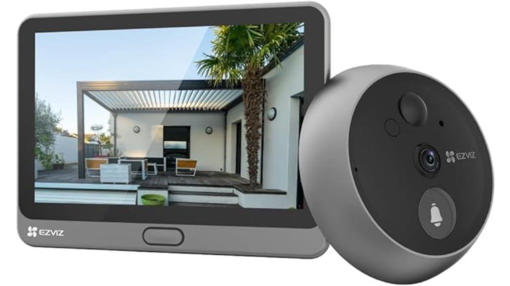 wireless door camera with night vision