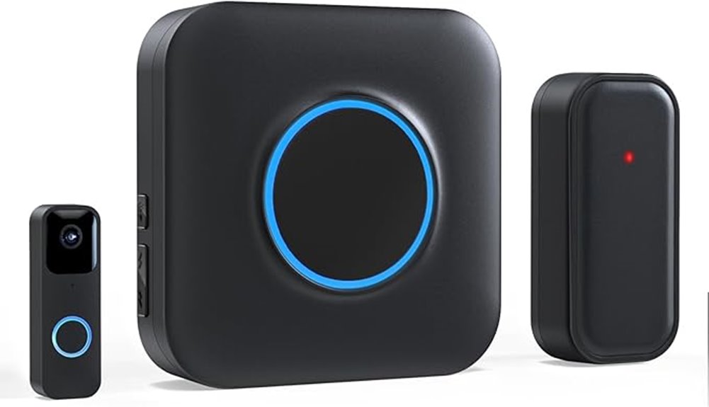 wireless doorbell with extender